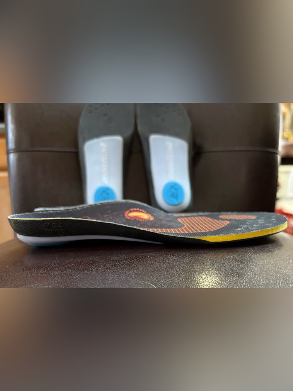 Montrail Women's Black and Orange Performance Insoles - Picture 6 of 6